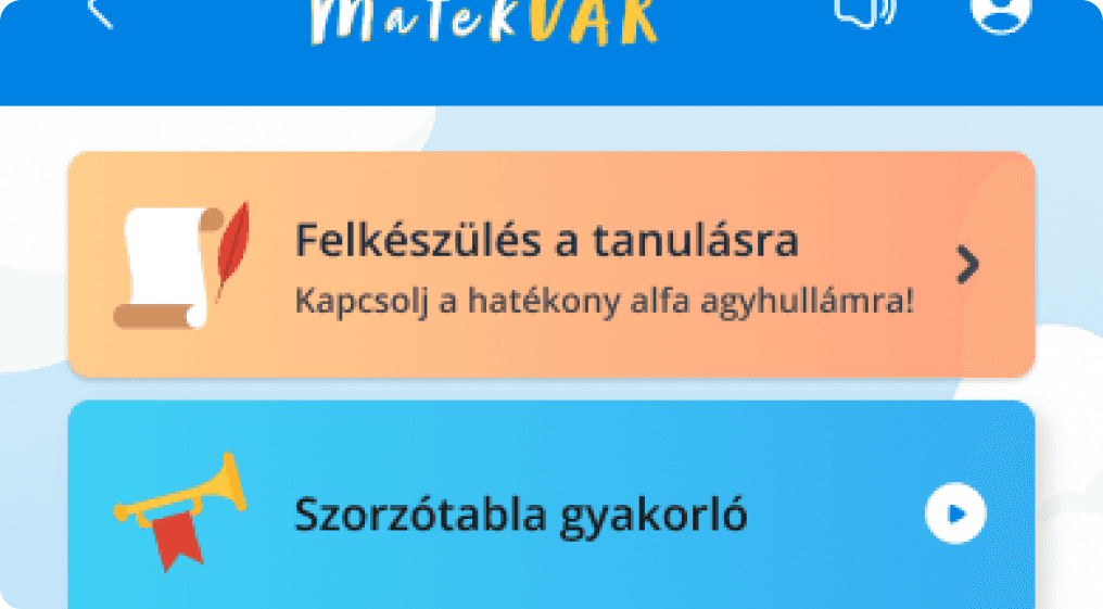 Felkészülés a tanulásra